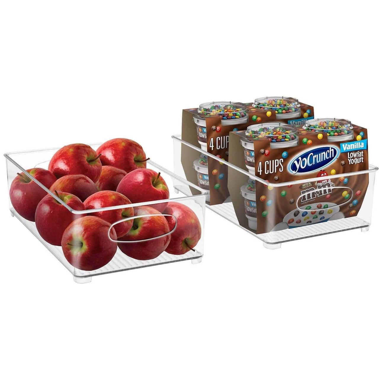 Sorbus Medium Clear Fridge & Pantry Storage Bins